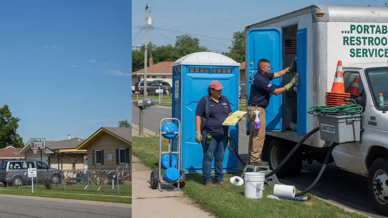 Portable Toilet Rental in Saint Charles, IL near me